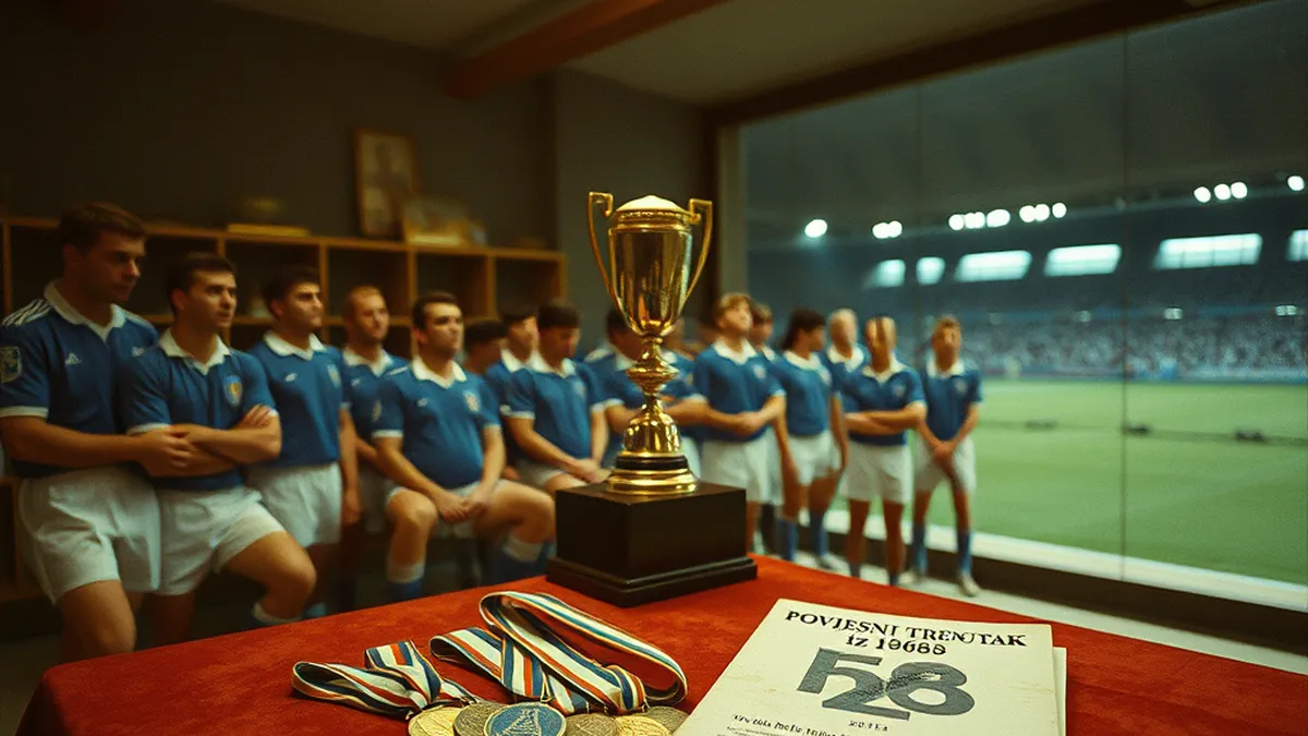Lokomotiva Zagreb: A Historic Moment from 1968